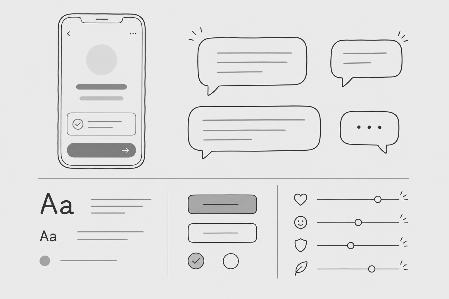 UX content artefact